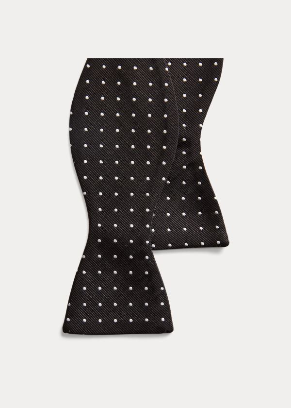 Polo Ralph Lauren Polka-Dot Silk Repp Bow Slips Herre Danmark (KARTY2615)